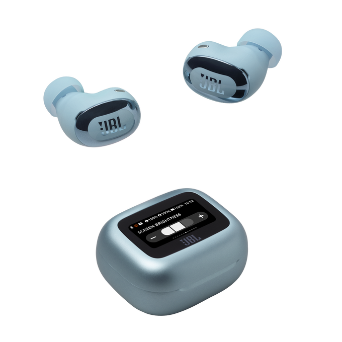 JBL Live Buds 3 - Blue - True wireless Noise Cancelling bud-type earbuds - Detailshot 7 image number null